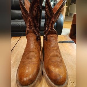 Dan Post, men's size 12, light and dark brown